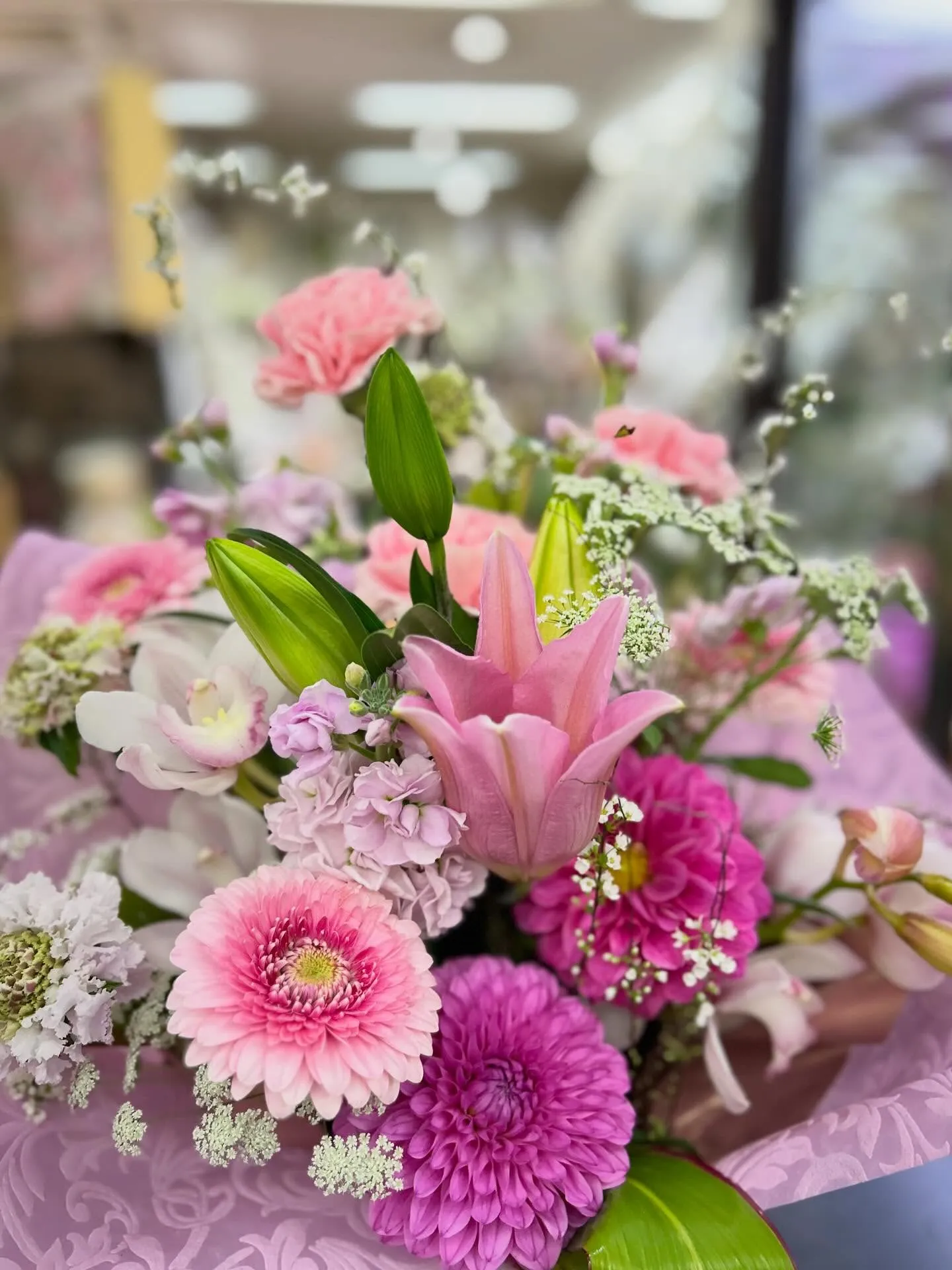 ピンク系アレンジメント🌸🩷💖💝💕