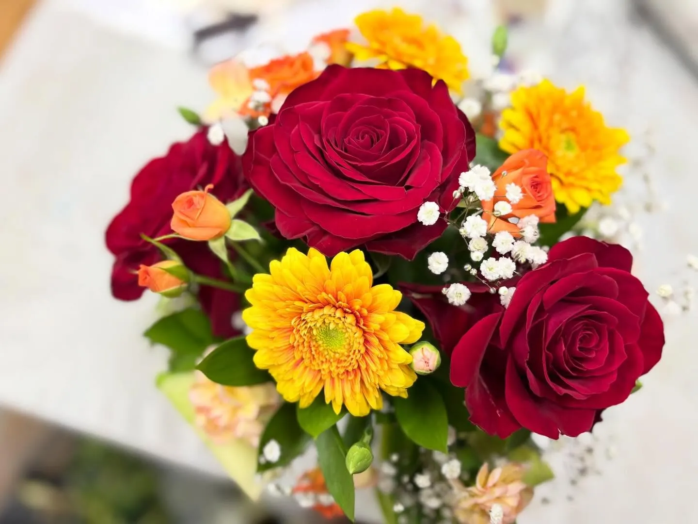 初めてさまのフラワーレッスン☆.｡.:*・