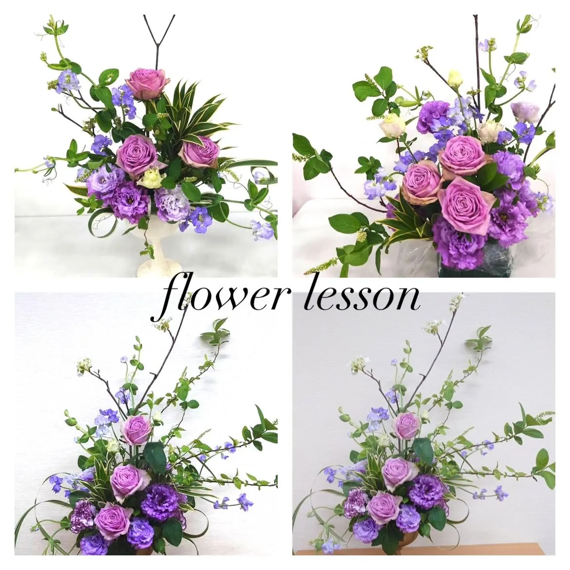 フラワーレッスン*+:•*”:♡.•♬✧