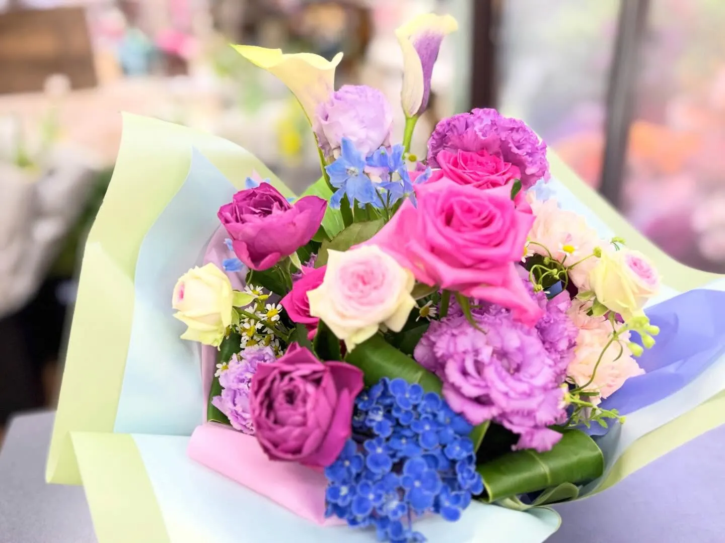 ありがとう♡お疲れさまでしたをお花に託した退職ギフト✩.｡....